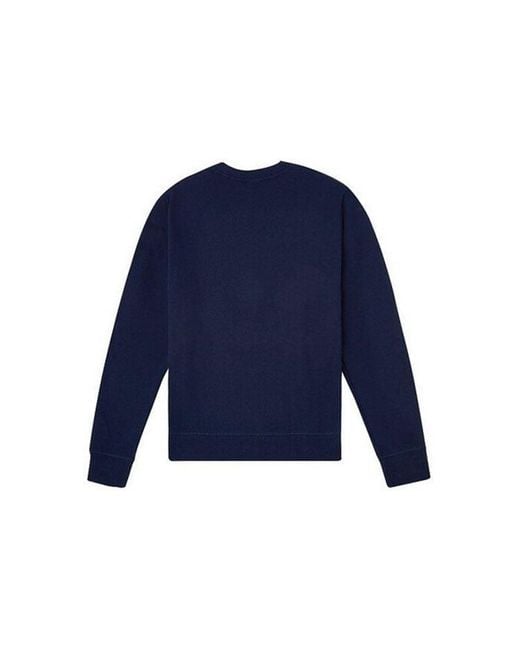 New Balance Blue (Wmns) Logo Sweatshirt 'Pigment'