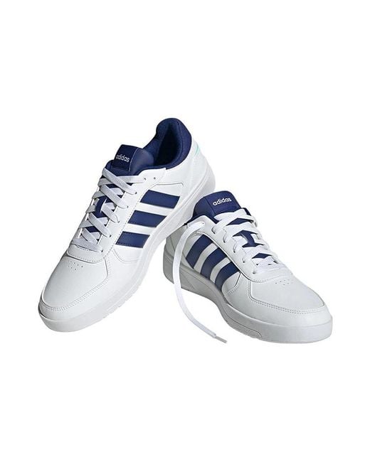 Adidas Blue Neo Courtbeat Court Lifestyle 'Cloud' for men