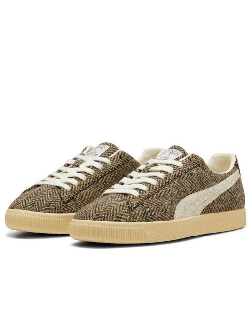 PUMA Natural Clyde 'Harris Tweed Chamomile Sugared Almond' for men