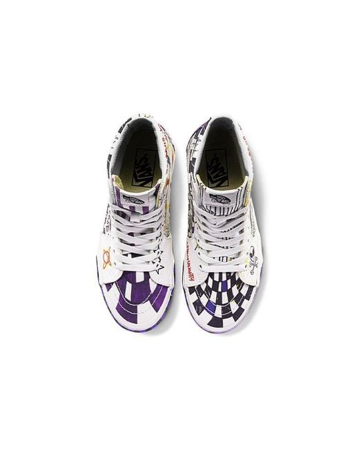 Vans Blue Sk8-Hi Galactic Goddes for men