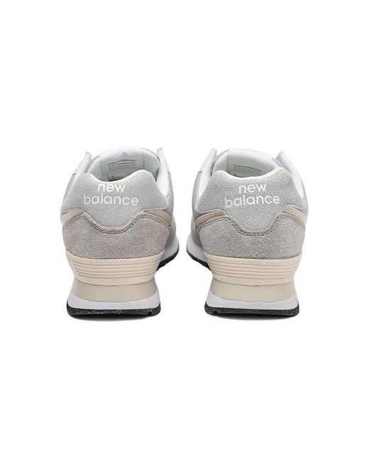 New Balance White 574 Sea Salt' for men