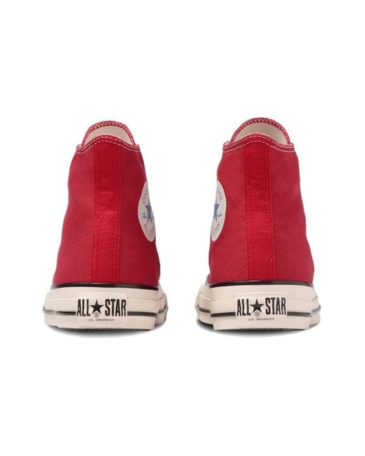 Converse Red Chuck Taylor All Star Us High Top 'Classic' for men