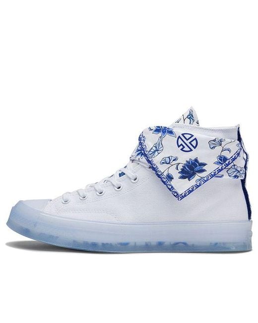 Converse Blue Lay Zhang X Chuck 70 High Porcelain' for men