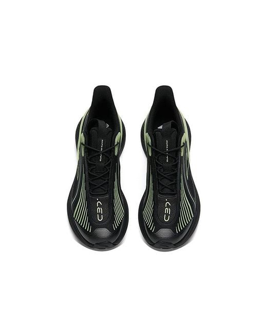 Anta Black C37 2.0 Lime' for men
