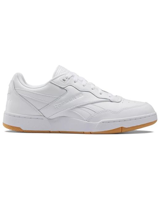 Reebok White Bb 4000 Ii 'Ftwr' for men