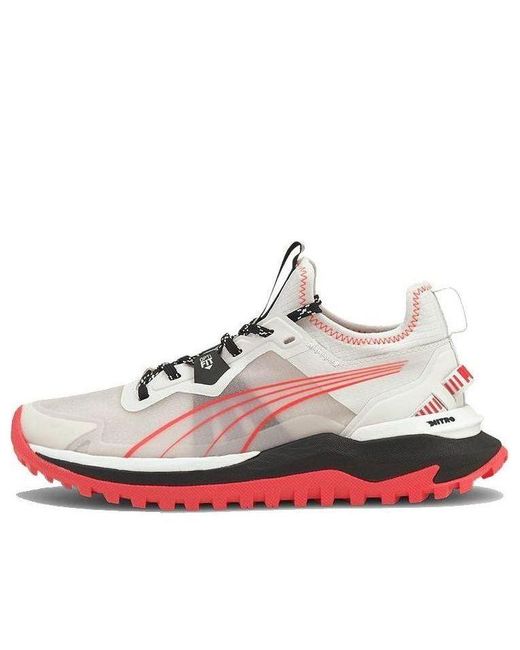 PUMA White Voyage Nitro Black/red/gray