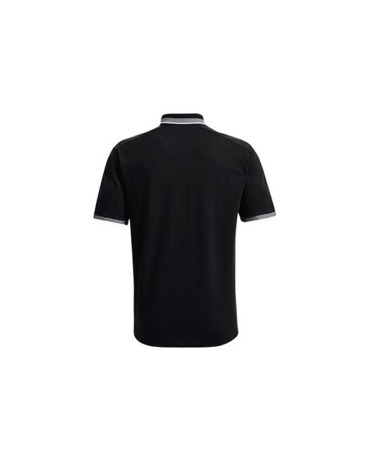 Under Armour Black Ace Golf Polo Shirt for men