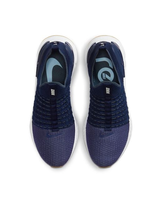 Nike Blue React Phantom Run Flyknit 2 'College' for men