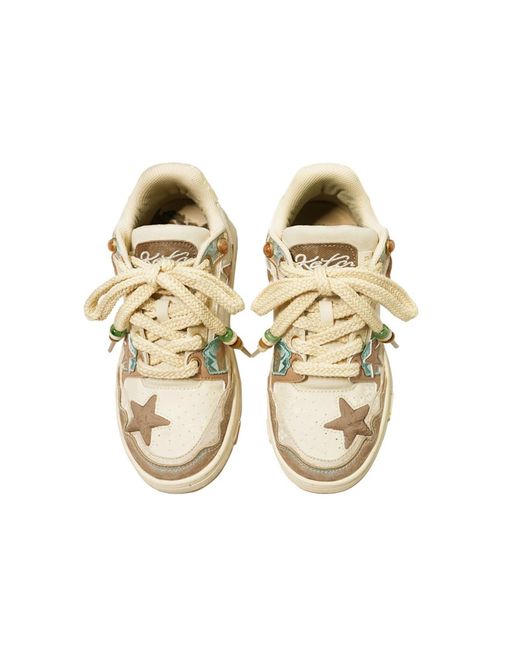 KAALIXTO Metallic Skateboarding Low 'A City Of Cathay' for men
