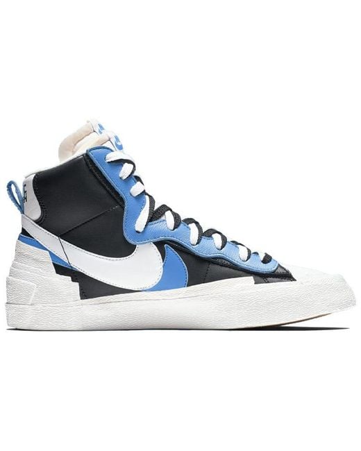 Nike Blue X Sacai Blazer Mid for men