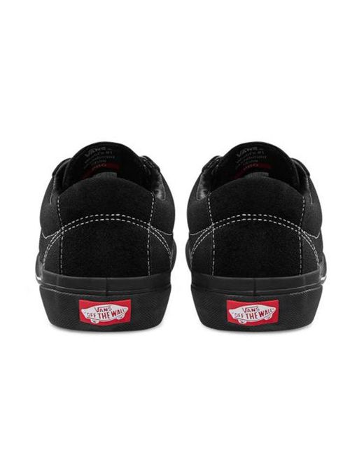 Vans Black Saddle Sid Pro for men