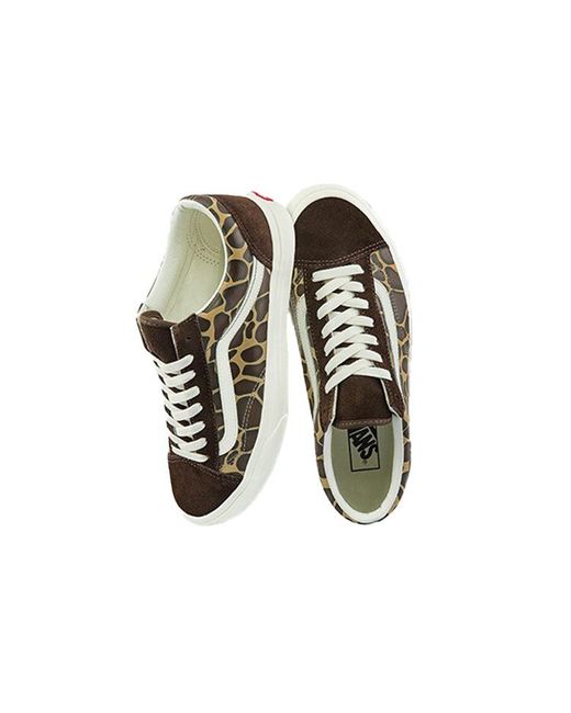 Vans Brown Style 36 Shoes for men