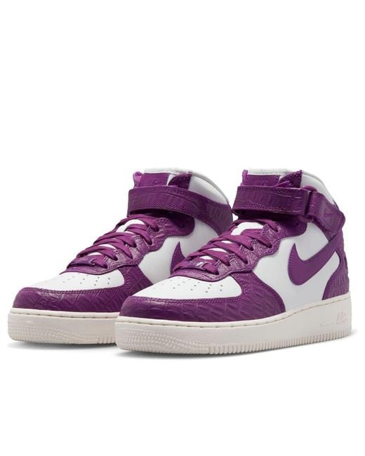 Nike Purple (Wmns) Air Force 1 '07 Mid 'Tokyo 2003'