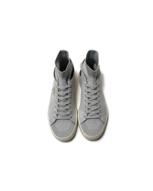 PUMA Gray Clyde Sock Select for men