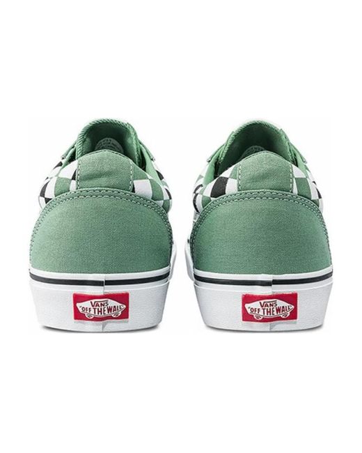 Vans Green Ward 'Checkered' for men