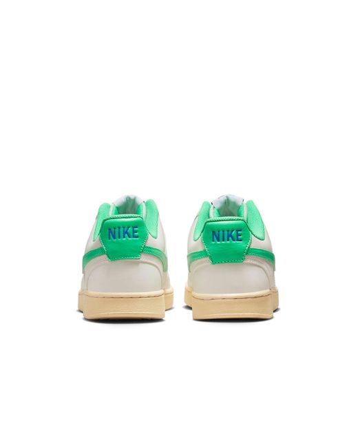 Nike Green Court Vision Lo 'Sail Electric' for men
