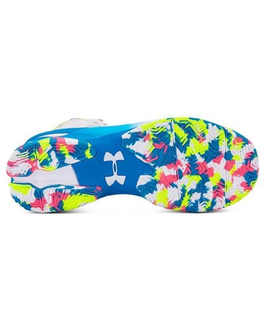 Under Armour Blue Curry 2 Retro 'Splash Party' for men