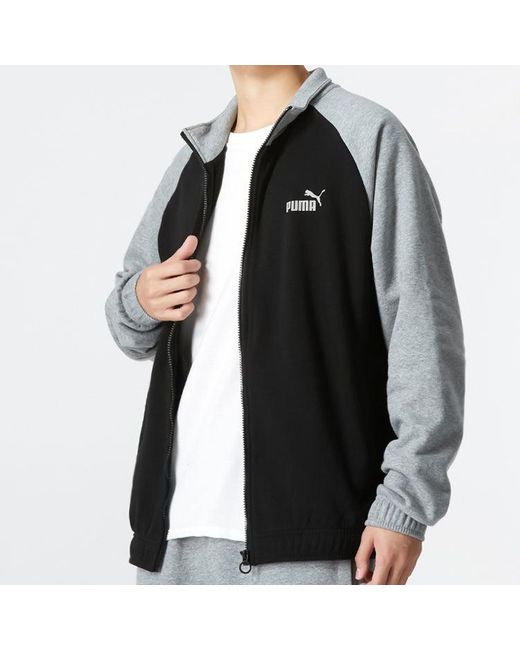 PUMA Black Casual Jacket for men