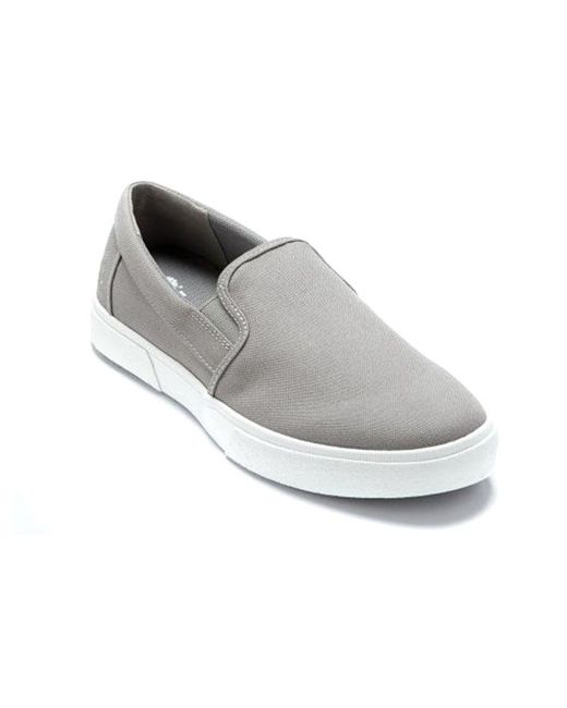 Timberland Gray Union Wharf 2.0 Ek+ Slip On Shoes for men
