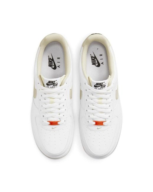 Nike White Air Force 1 Low '07 Rattan' for men