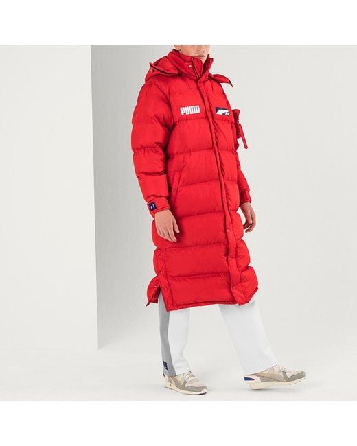 PUMA Red X Ader Error Down Coat for men