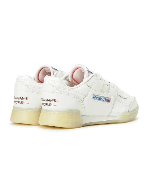 Reebok White (Wmns) Workout Lo Plus 'Chalk Plus'