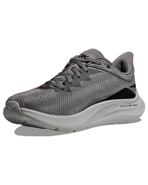 Hoka One One Gray Solimar 'Limestone' for men