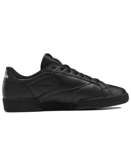 Reebok Black Club C Grounds Low Tops Casual Skateboarding Shoes
