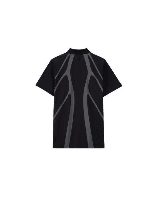 Nike X Drake Crossover Nocta Golf Series Sports Short Sleeve Polo Shirt Asia Edition Black for men
