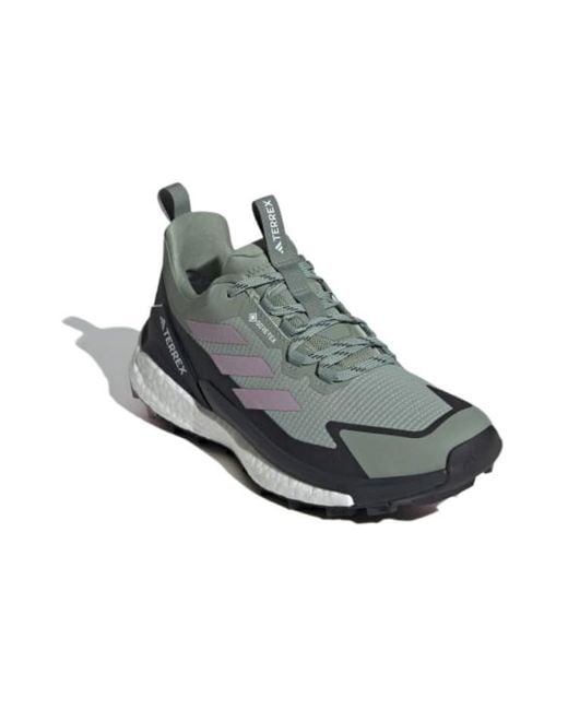 Adidas Gray (Wmns) Terrex Free Hiker 2.0 Low Gore-Tex Hiking Shoes