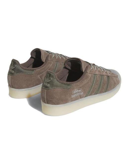 Adidas Brown Originals Superstar 'Earth Strata' for men