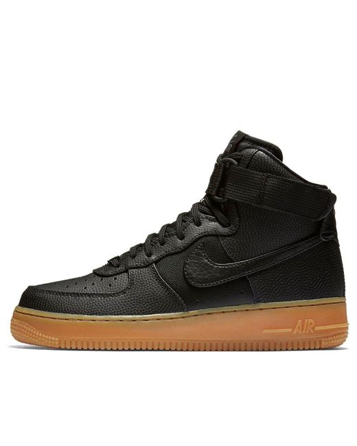 Nike Black (Wmns) Air Force 1 High Dark Gum'