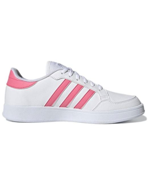 Adidas White (Wmns) Breaknet Shoes Rose Tone'