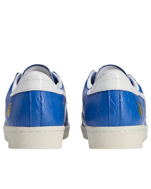 Adidas Blue X A Bathing Ape Superstar Vintage for men