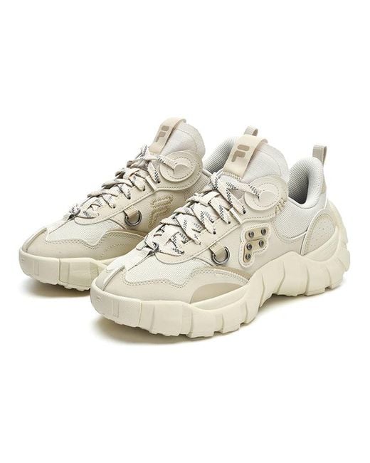Fila White (Wmns) Bone Sneakers