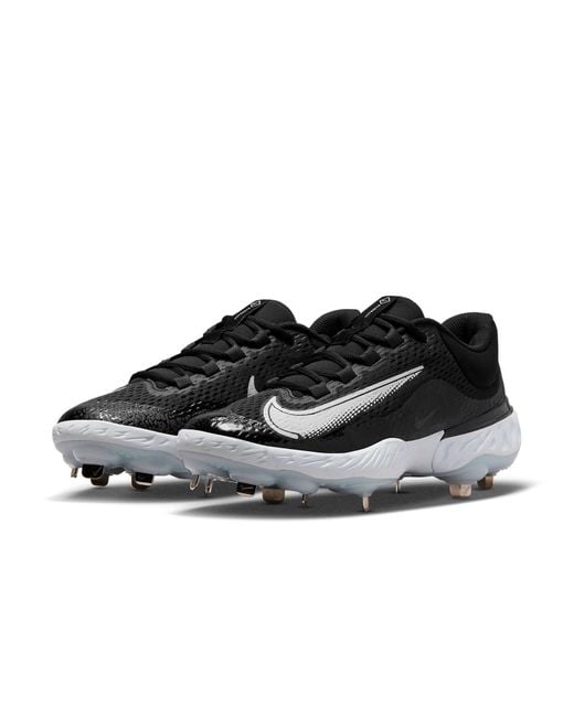 Nike Black Alpha Huarache Elite 4 Low for men