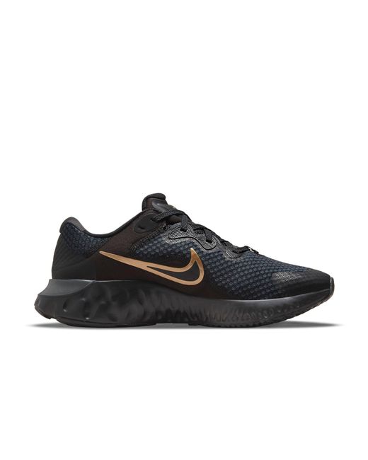 Nike Black Renew Run 2 Metallic' for men