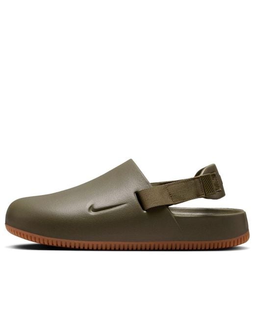 Nike Green Calm Mule 'Medium Gum' for men