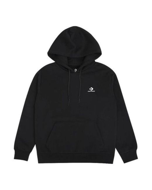 Converse Black (Wmns) Embroidered Star Chevron Pullover