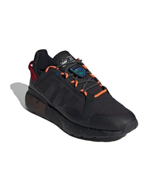 Adidas Black Zx 2K Boost Pure Scarlet' for men