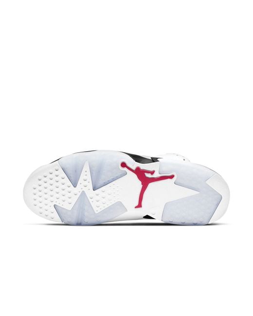 Nike White 6 Retro Og 'Carmine' 2021 for men