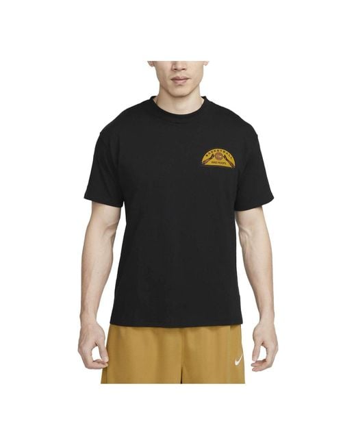 Nike Black Max90 Basketball T-Shirt for men