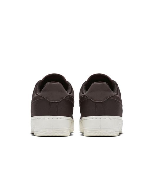Nike Brown Air Force 1 Low 'Velvet' for men