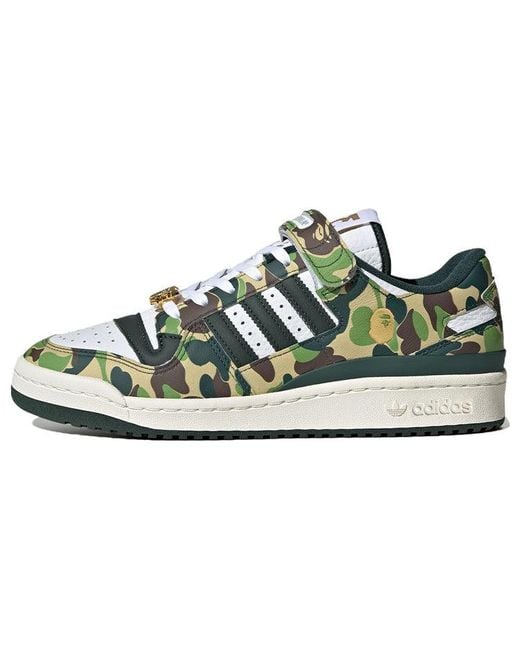 Adidas Blue X A Bathing Ape Forum Low 84 '30Th Anniversary for men