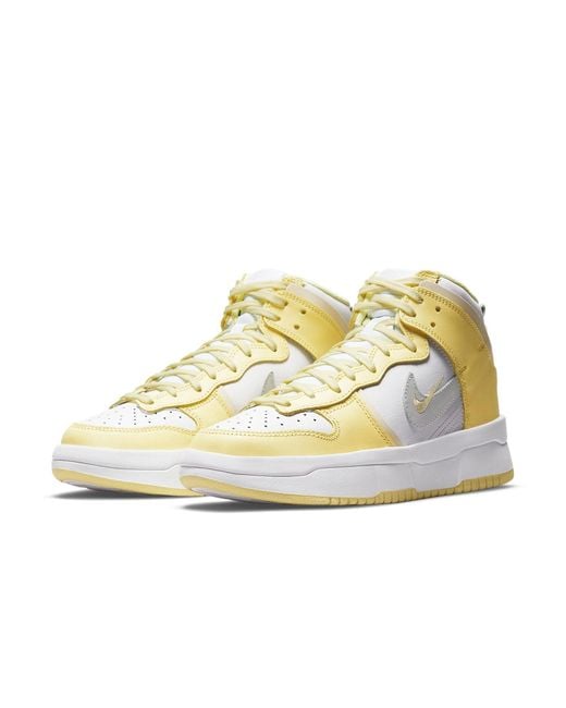 Nike Metallic (Wmns) Dunk High Up Citron Tint'