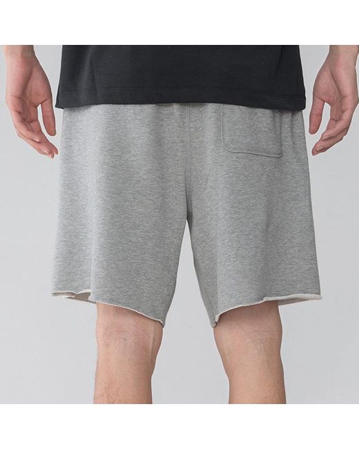 Nike Gray Nba Team 31 Courtside Casual Breathable Basketball Sports Shorts Light for men