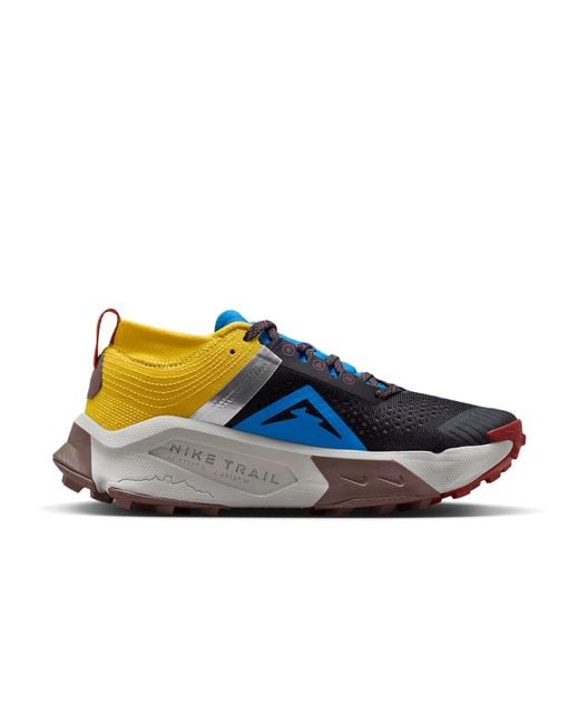 Nike Blue (Wmns) Zegama Trail Light Photo Sulfur'