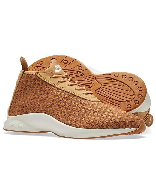 Nike Brown Air Woven Boot 'Flax' for men