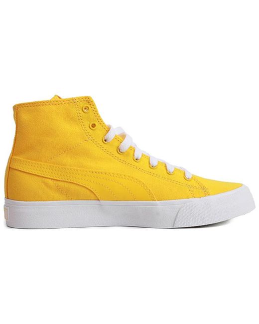PUMA Yellow Bari Mid 'Lemon Chrome'