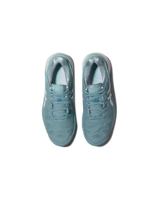 Asics Blue (Wmns) Gel Resolution 8 'Smoke'